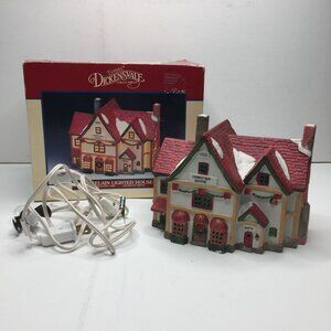 Lemax 1993 Dickensvale Christmas Village Porcelain Lighted House Shoppe 35073
